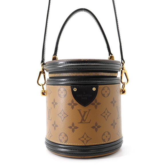 LOUIS VUITTON Handbags - Louis Vuitton Monogram Reverse Cannes Handbag M43986, 2-way Shoulder Bag, Bla...